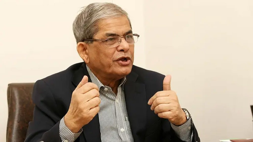 সুপরিকল্পিতভাবে নির্বাচন পেছানোর ষড়যন্ত্র-চক্রান্ত শুরু হয়েছে : মির্জা ফখরুল