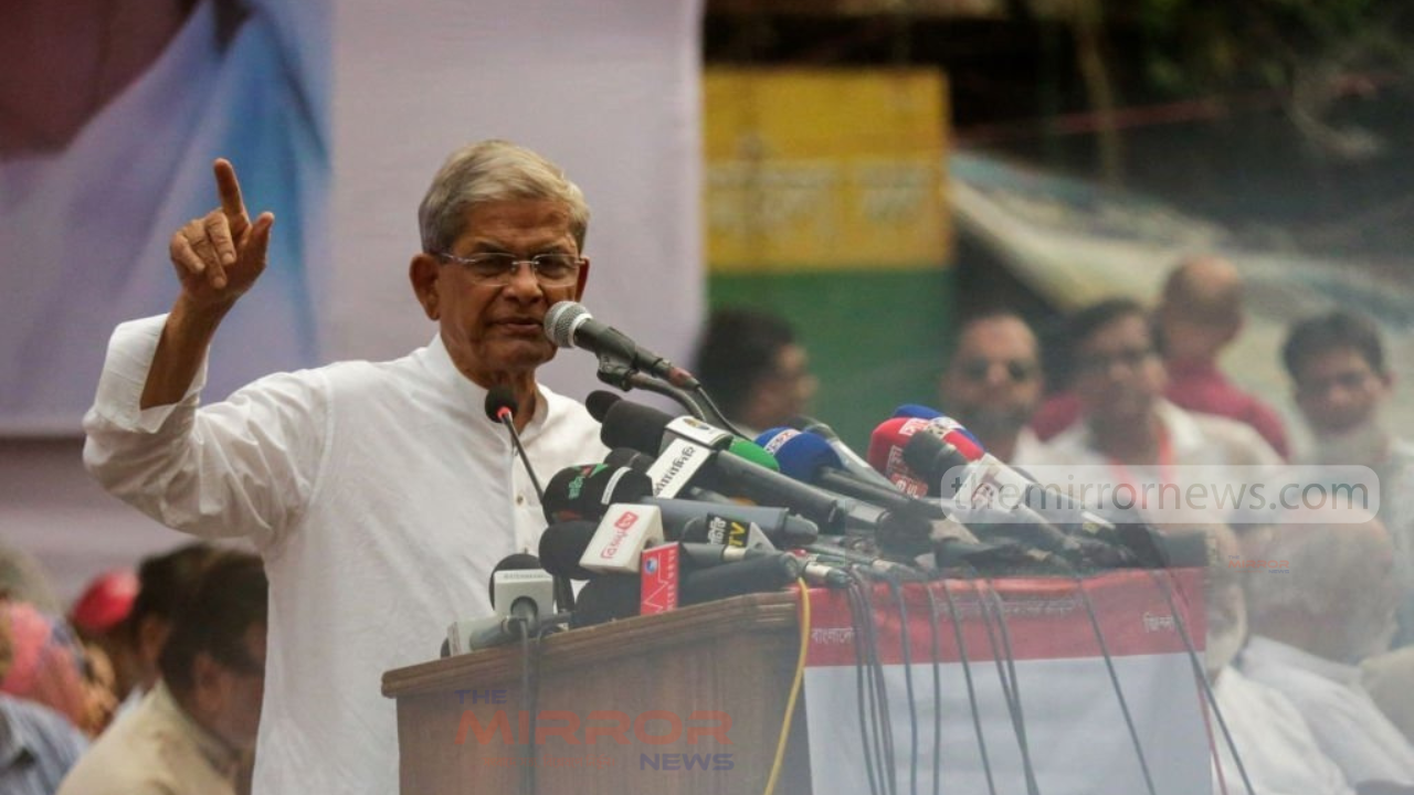 শুধু হাসিনা নয় আওয়ামী লীগেরও বিচার হওয়া উচিত : মির্জা ফখরুল