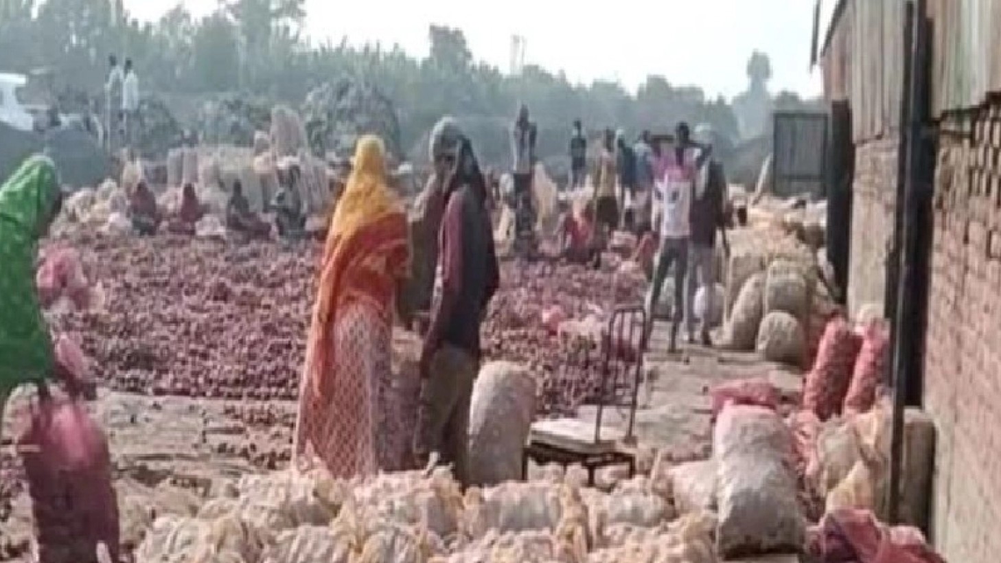 সীমান্তে পচছে ৩০ হাজার টন ভারতীয় পেঁয়াজ